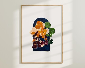 Trendy Watercolor Wall Art - Digital Download Printable Wall Art for Home