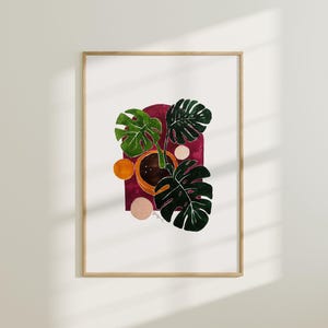 Colorful Wall Art - Watercolor Paintings Printable for Living Room Decor