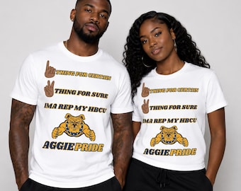 North Carolina A&T Aggie Pride Shirt, HBCU Apparel, Aggie Alumni Gift, College Spirit Shirt, NCAT Fan Tee, Black College Pride