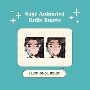 Sage discord twitch 2 Animated Emote Pack | Valorant Inspired Emotes | knife threatening emote | Digital Download | sentinel sparkle