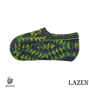 Hand-knitted wool slipper socks - winter house slippers - soft and warm winter wool socks - gift for mother-wool boots