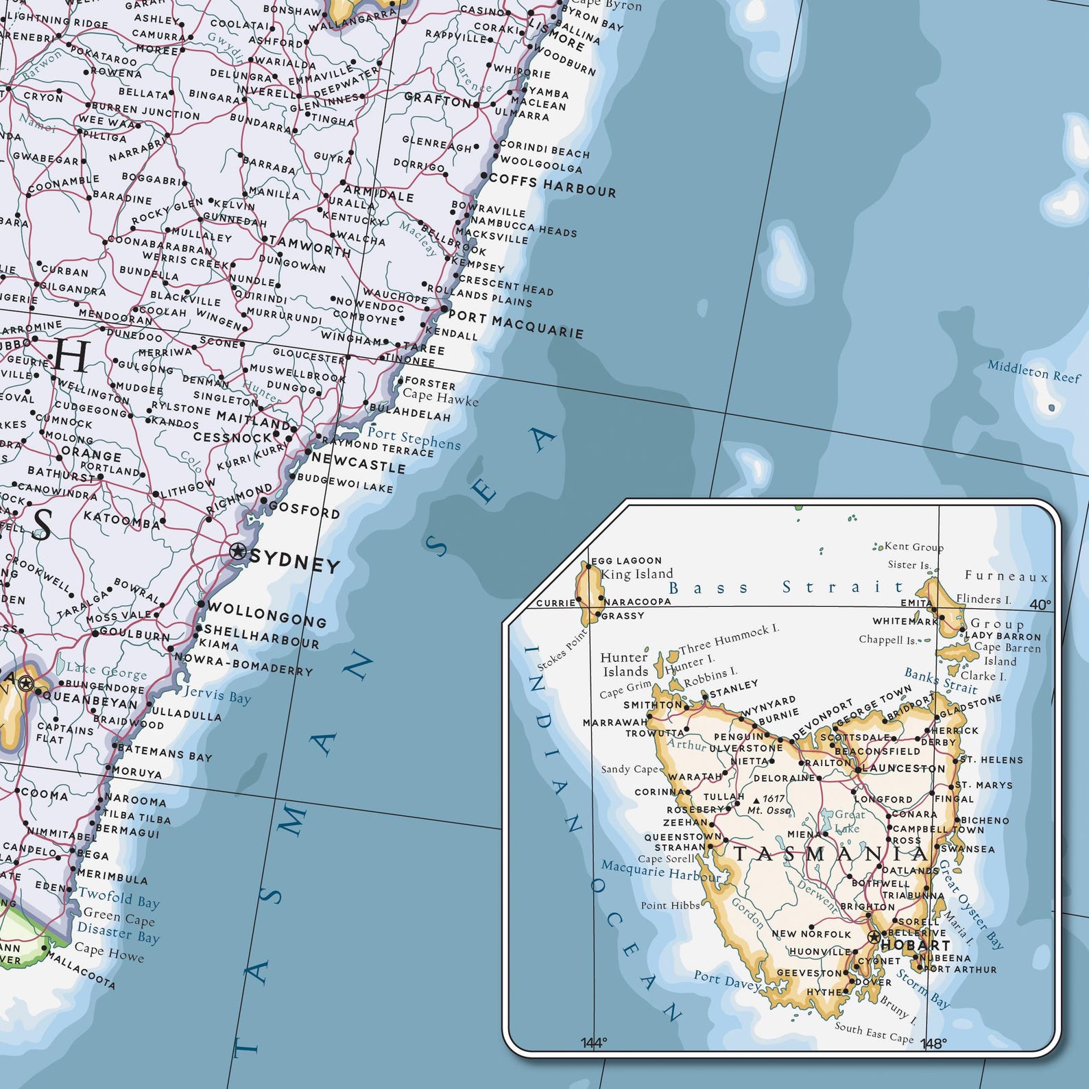Australia Vector Map. Svg, Ai, Eps, Cdr and Pdf Files Included ...