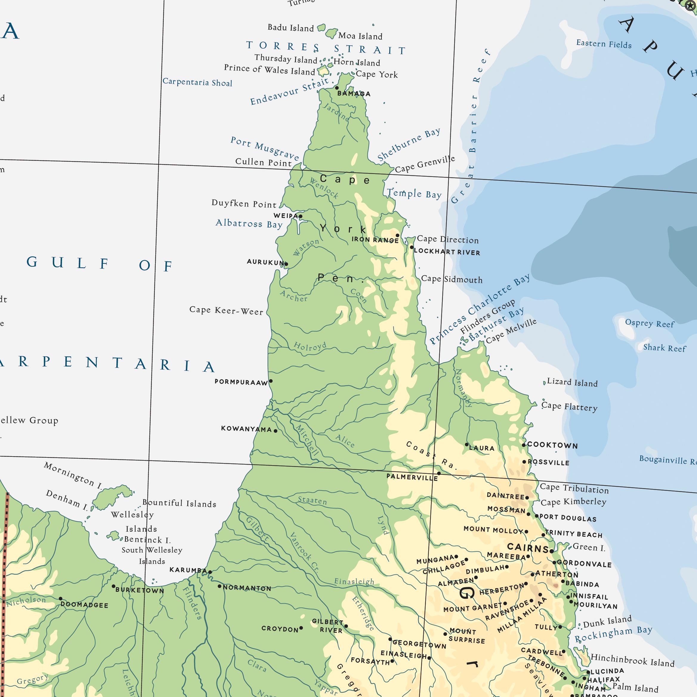 Australia Vector Map. Svg, Ai, Eps, Cdr and Pdf Files Included ...