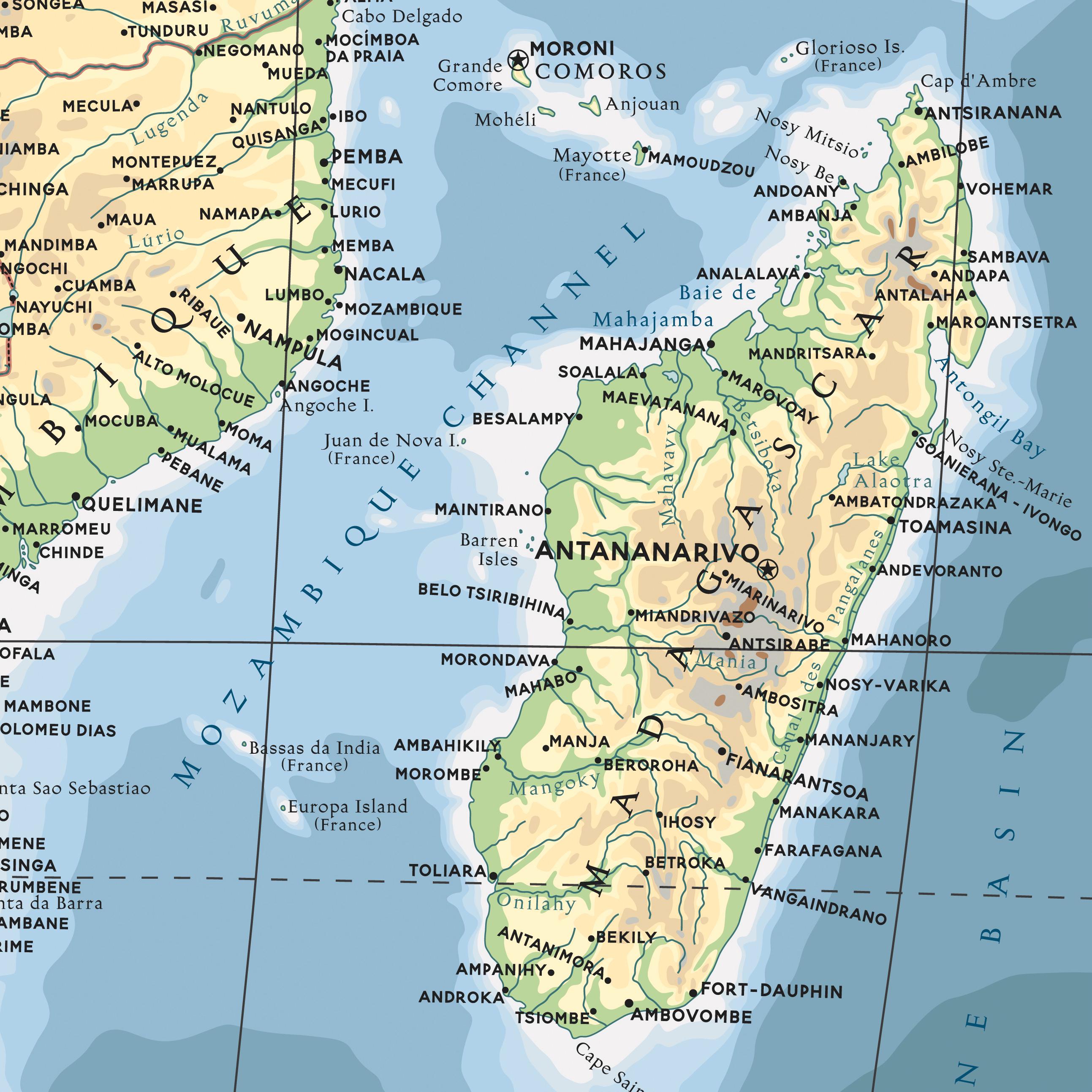 Africa Vector Map. Svg, Ai, Eps, Cdr and Pdf Files Included. Scalable ...