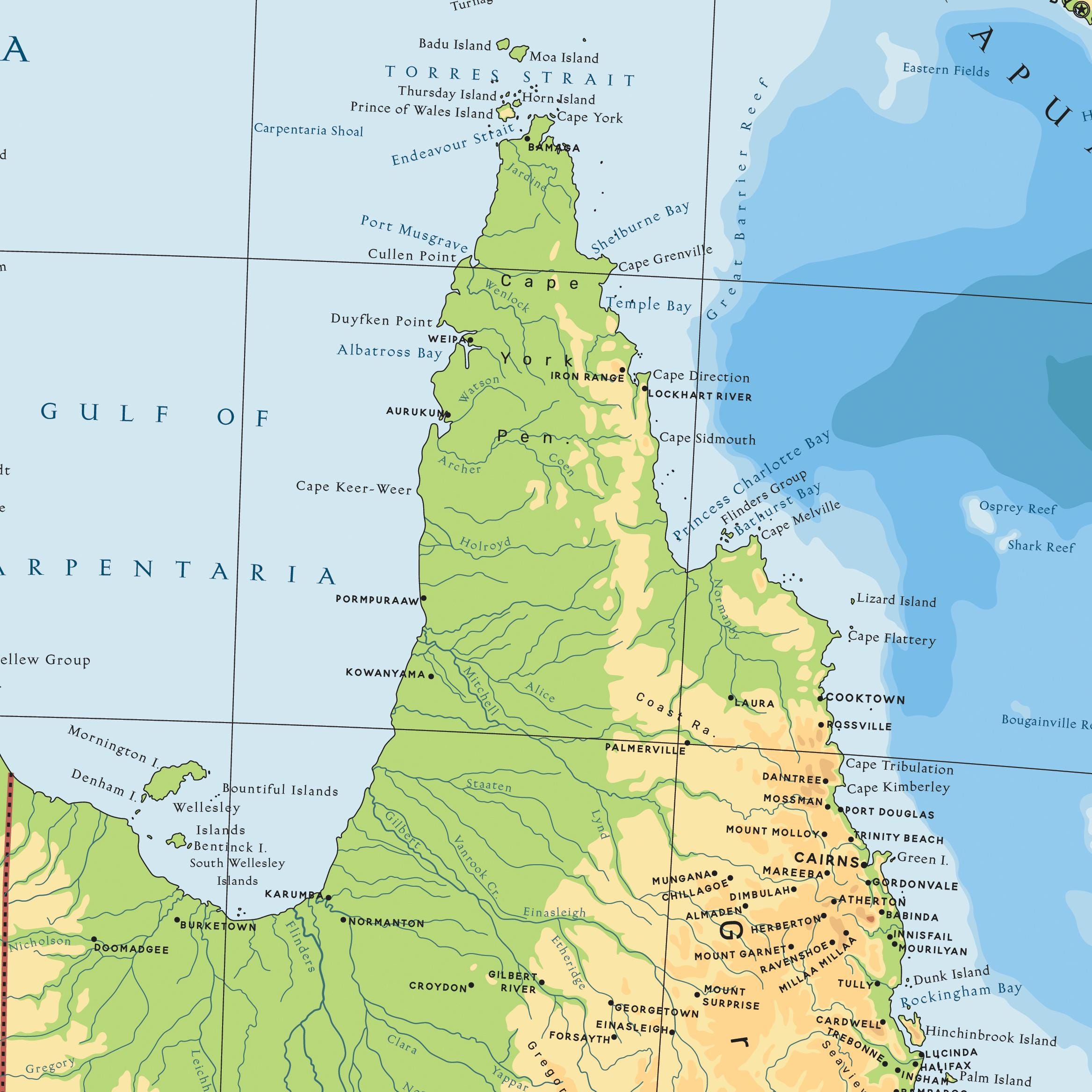 Australia Vector Map. Svg, Ai, Eps, Cdr and Pdf Files Included ...