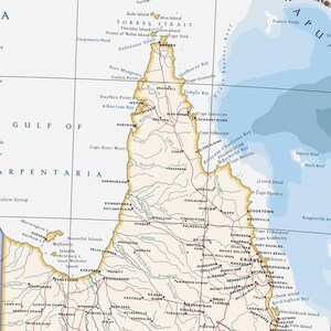 Australia Vector Map. Svg, Ai, Eps, Cdr and Pdf Files Included ...