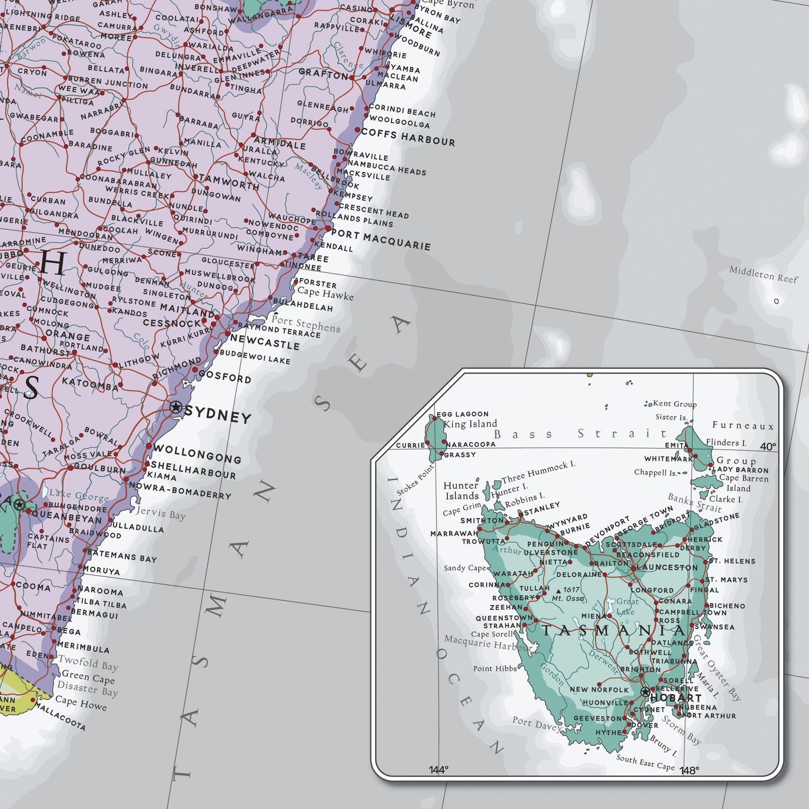 Australia Vector Map. Svg, Ai, Eps, Cdr and Pdf Files Included ...
