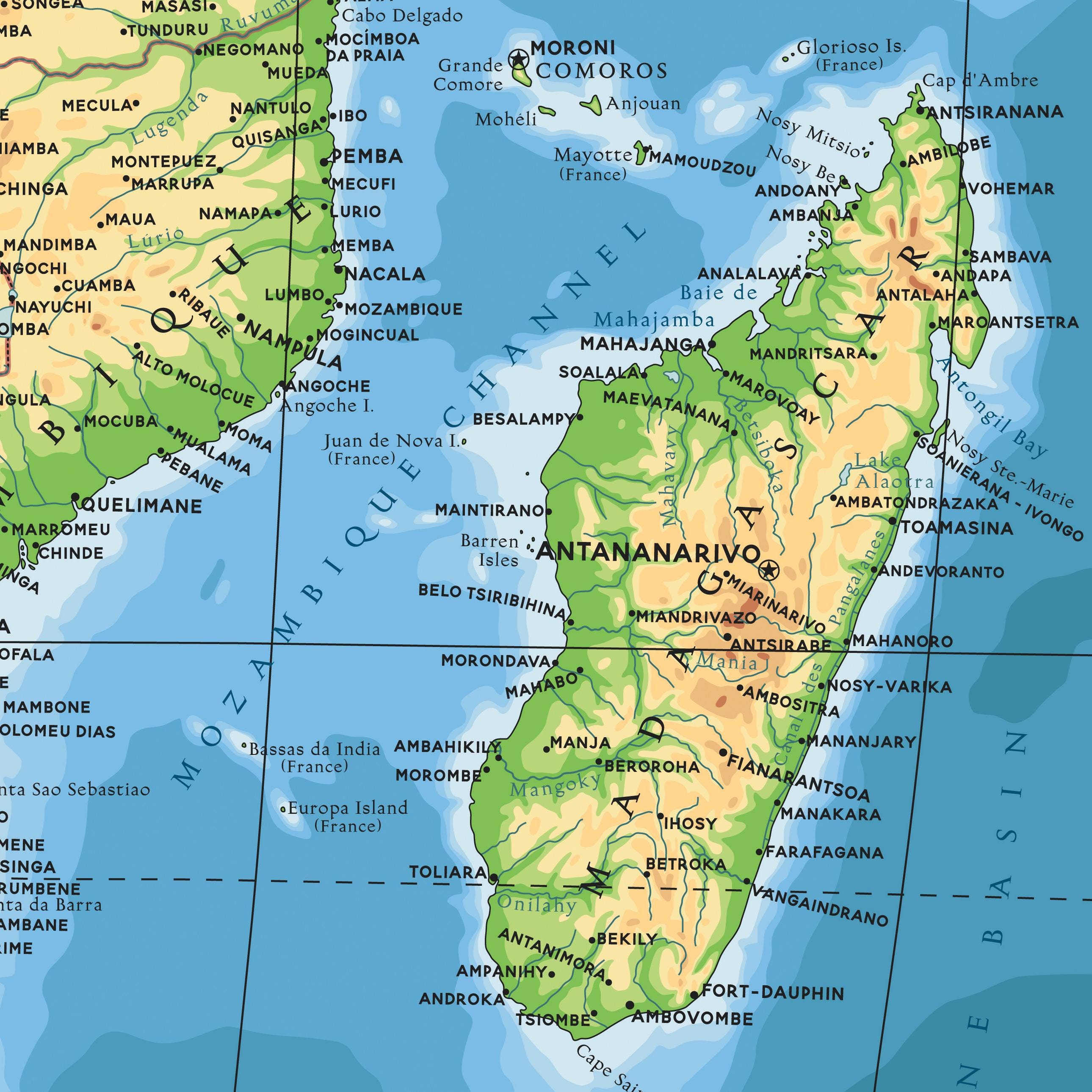 Africa Vector Map. Svg, Ai, Eps, Cdr and Pdf Files Included. Scalable ...