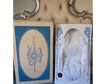 Vintage Sealed Classic Heirloom Bridal Doll Wedding Dress Keepsake Original Box