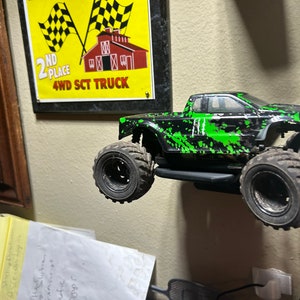 12e schaal RC-displaywandmontage, de schonere montage Rc Cars, RC-vrachtwagens, RC-buggy