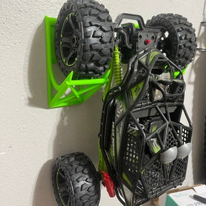 8th ish scale Wicked RC wall hanger any scale 7 to 8.5 inch tall tire Rc Cars, Rc trucks,  Rc buggy Rc Cars, Rc trucks,  Rc buggy