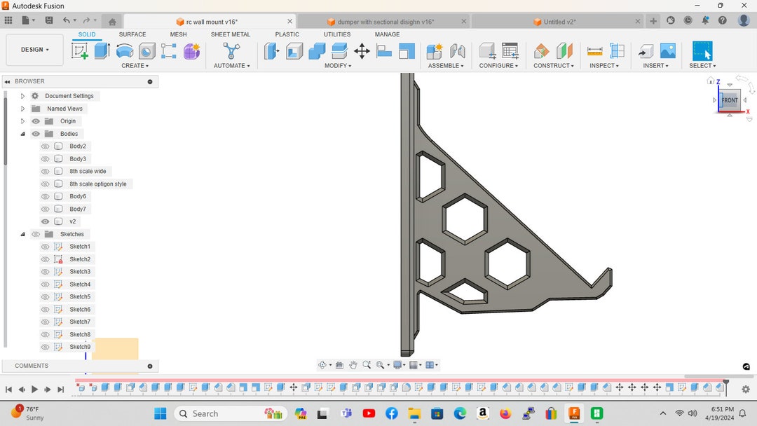 1/10th Scale RC Car Wall Mount Display - 9x9 Angle Bracket - Etsy