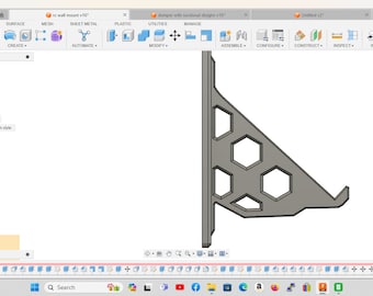 1/8th Scale RC Car Wall Mount: Display Shelf/Rack 12x12