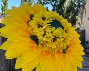 High-Quality Sunflower Hat Costume