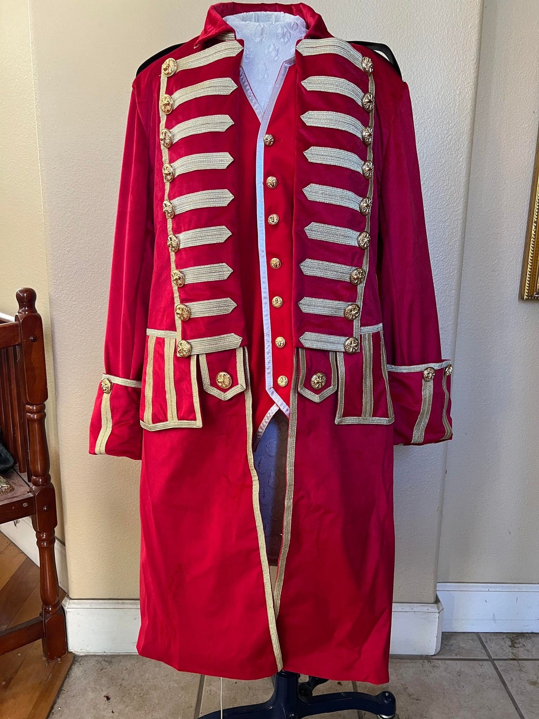 Costume da pirata Capitan Uncino Italia - Main Image