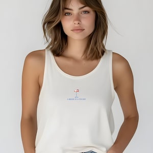 Comfort Colors a bride in a tini bit tank top | bridal tees and tanks | bachelorette party tanks | engagement gifts | bride to be gift