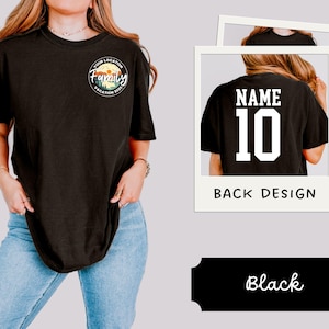 Family Vacation 2025 Shirts,Custom Summer Shirt,Making Memories together,Family matching gift,Custom LastName,CustomNumber,Family Beach trip