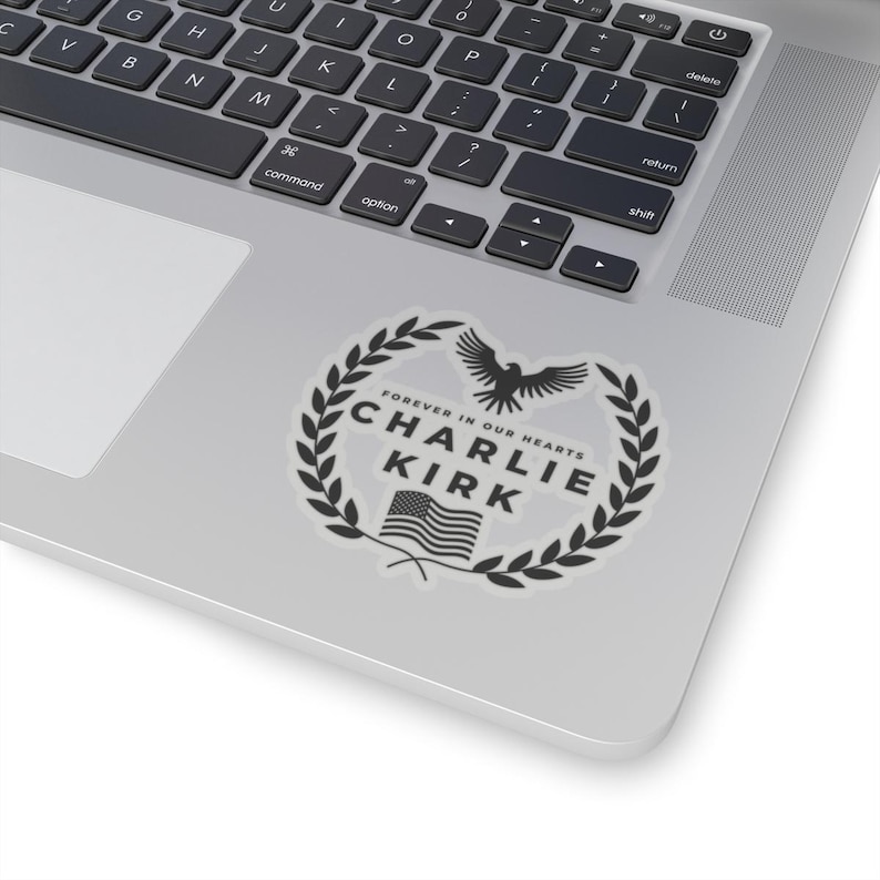 Justice for Charlie Kirk Sticker/Car Magnet, Kirk Decal, Charlie Kirk Bumper Sticker, Rest In Peace Charlie Kirk, R.I.P Charlie Kirk Sticker image 5