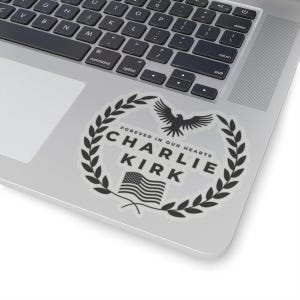 Justice for Charlie Kirk Sticker/Car Magnet, Kirk Decal, Charlie Kirk Bumper Sticker, Rest In Peace Charlie Kirk, R.I.P Charlie Kirk Sticker image 7
