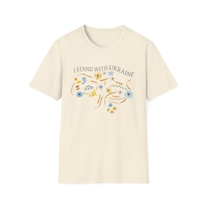 Ukraine Support T-Shirt, Activist Protest Tee, Liberal Democrat Shirt, I Stand With Ukraine Shirt, Anti Trump Sweatshirt, Pro Ukraine Shirt