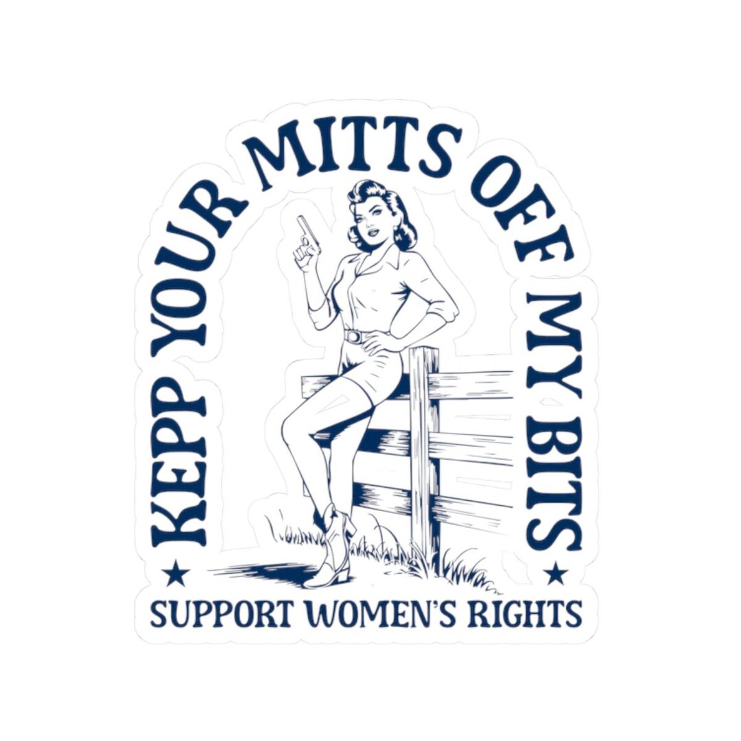Empowering Women's Rights Kiss-cut Stickers, Feminist Decals, Political ...