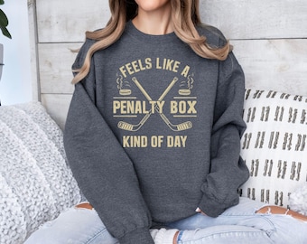 T-shirt du jour, drôle de chemise de hockey, cadeau pour joueur de hockey sur glace, sweat-shirt pour le jour du match, vêtements pour fan de hockey