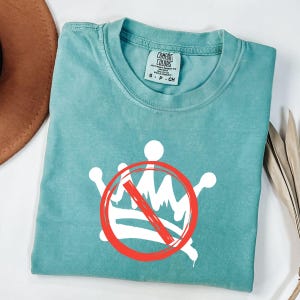 Comfort Colors® No Kings Shirt, Rejecting Kings Protest Shirt, Pro Democracy Shirt, Anti Authoritarianism Shirt, Resist Shirt, Liberal Shirt