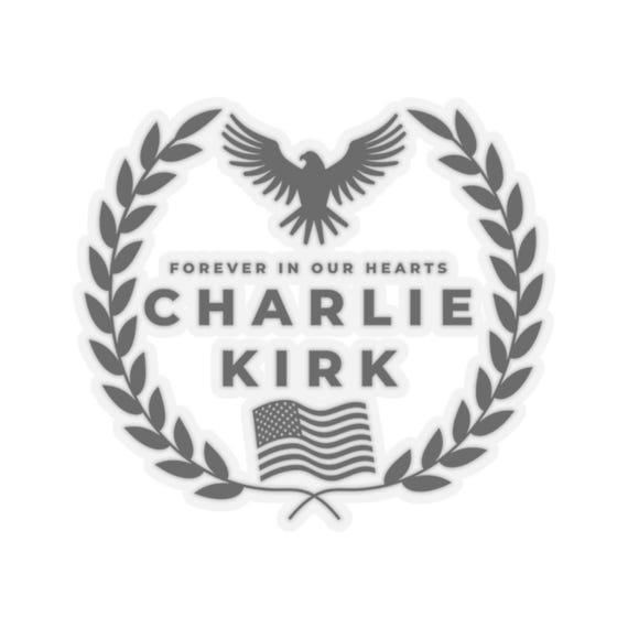 Justice for Charlie Kirk Sticker/Car Magnet, Kirk Decal, Charlie Kirk Bumper Sticker, Rest In Peace Charlie Kirk, R.I.P Charlie Kirk Sticker
