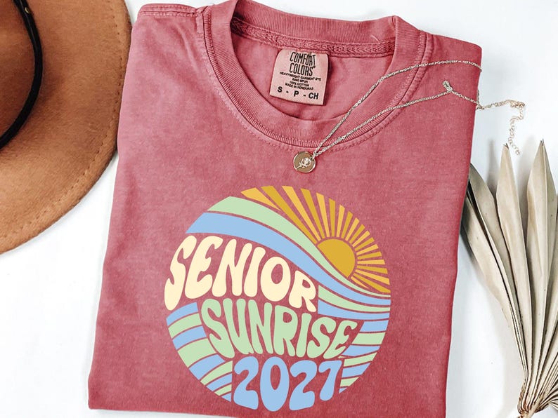 Camiseta Senior Sunrise 2027, camiseta retro Senior 2027, regalo de graduación 2027, camiseta Senior, regalo de graduación de secundaria imagen 9