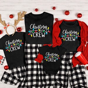 Christmas Crew Shirt, Family Christmas Shirt, Family Christmas Shirts, Christmas T Shirt, Toddler Christmas Shirt, Holiday Shirt