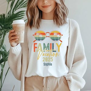 Family Vacation 2025 T-shirt, Creating Memories Together Shirts, Custom Family Matching Tee, Family Vacation Shirts, Family Beach Trip Shirt