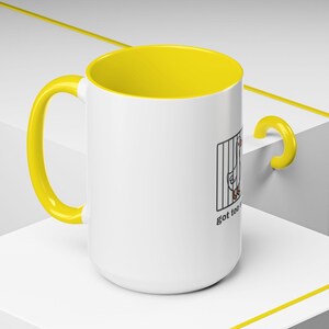 Got Too Silly, Silly Goose Mug, Funny Gifts, Quirky Mugs, Gift For Men, Gag Gift Ideas, Goose Behind Bars, Hilarious Gift Ideas, Humorous image 6