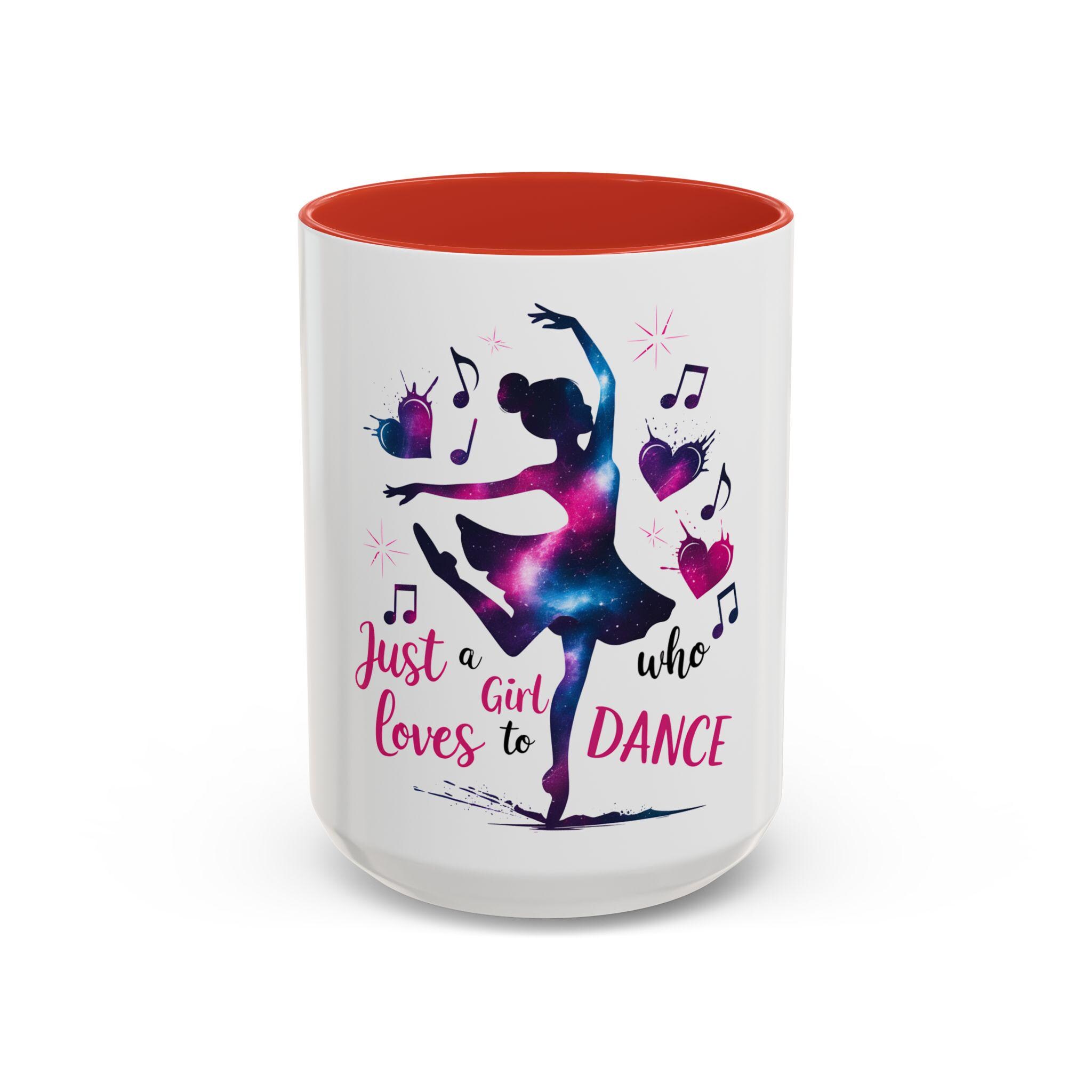 Dance Lover's Coffee Mug, Perfect Gift for Dancers, Coffee or Tea Mug, Birthday Present, Dance Studio Decor
