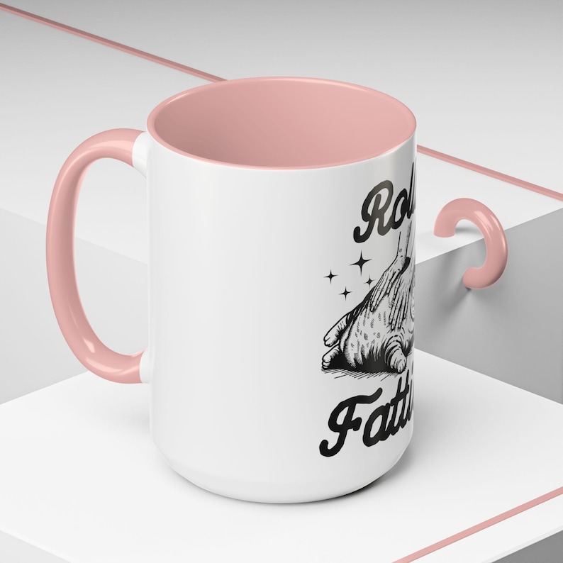 Rolling Fatties Cat Coffee Mug - Thumbnail 2