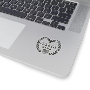 Justice for Charlie Kirk Sticker/Car Magnet, Kirk Decal, Charlie Kirk Bumper Sticker, Rest In Peace Charlie Kirk, R.I.P Charlie Kirk Sticker image 3