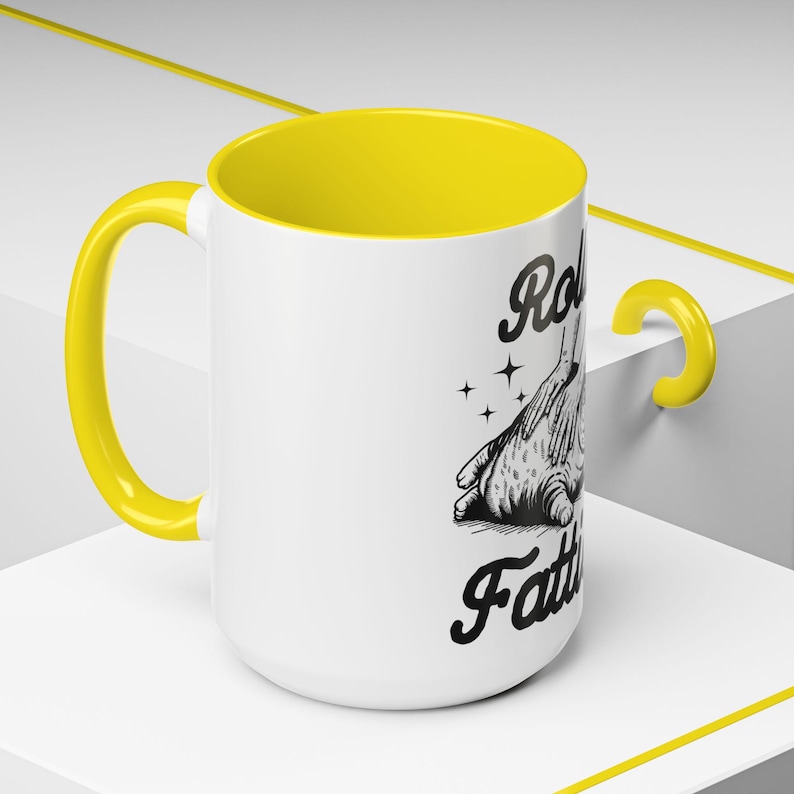 Rolling Fatties Cat Coffee Mug - Thumbnail 5
