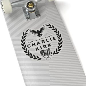Justice for Charlie Kirk Sticker/Car Magnet, Kirk Decal, Charlie Kirk Bumper Sticker, Rest In Peace Charlie Kirk, R.I.P Charlie Kirk Sticker image 8