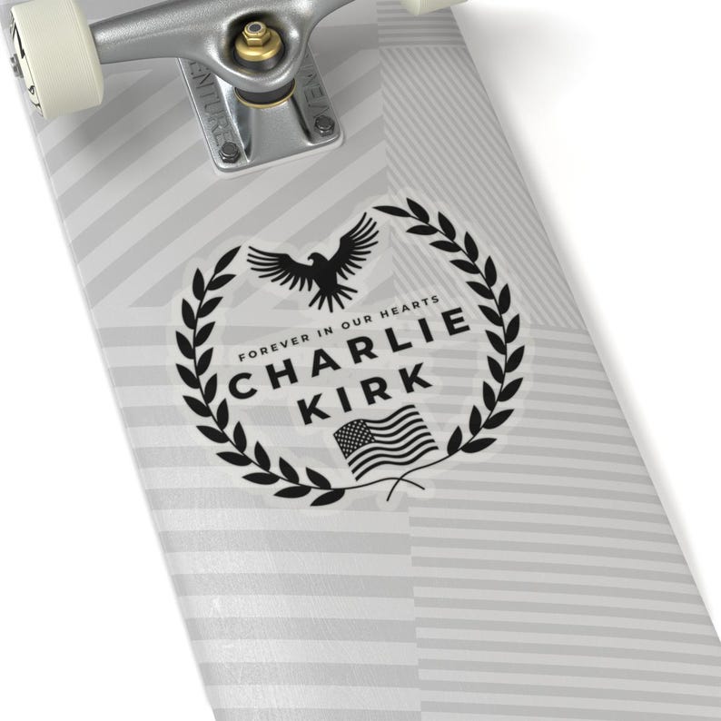Justice for Charlie Kirk Sticker/Car Magnet, Kirk Decal, Charlie Kirk Bumper Sticker, Rest In Peace Charlie Kirk, R.I.P Charlie Kirk Sticker image 8