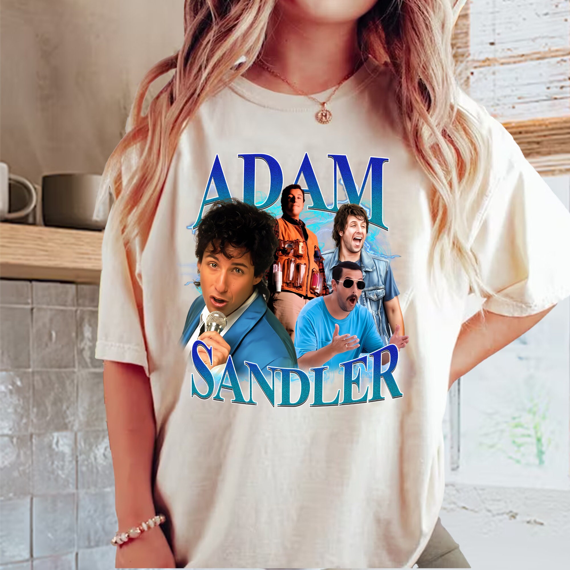 The t-shirt-KPPX Rebel Radio Adam Sandler in Radio Rebel