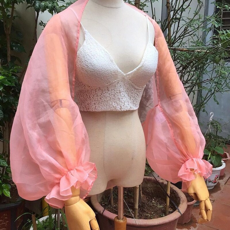 organza shawls and wraps