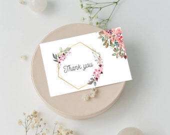Digital thank you card | PDF download