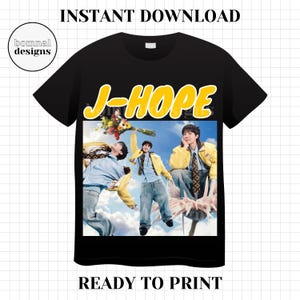 J Hope T Shirt - Etsy