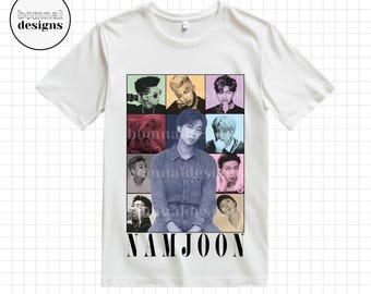 BTS RM Kim Namjoon Eras Version T-Shirt Borsa Cuscino Tazza PNG / Arte fanmade K-Pop dell'esercito / File digitale / Download immediato e pronto per la stampa