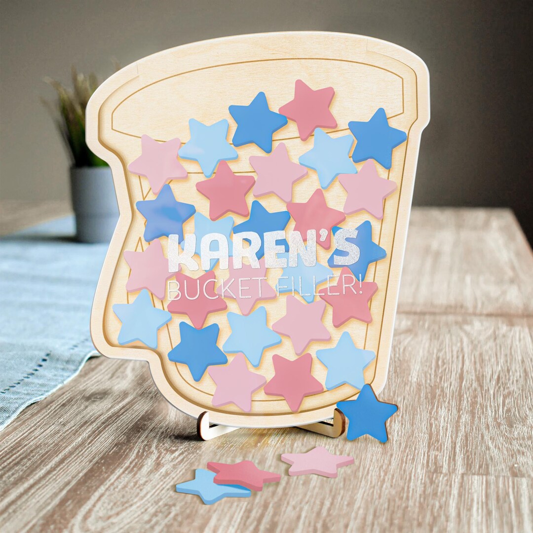 Personalized Reward Jar With Tokens Classroom, Teacher Star Jar Chore ...