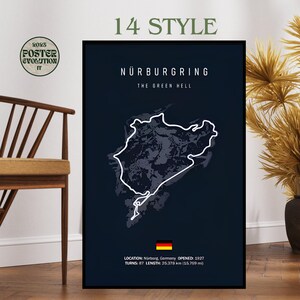 Cartel de circuito de F1, nascar, mejor regalo para padre, cartel de año inaugural, campeonato de gp, estampado en tela de algodón natural fondo negro