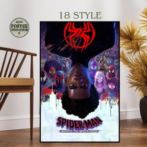 Poster Amazing Fantasy Across Spider Man verse 2023 movie newspaper Stampa su tela di cotone best gift poster • Silver Age of Comics