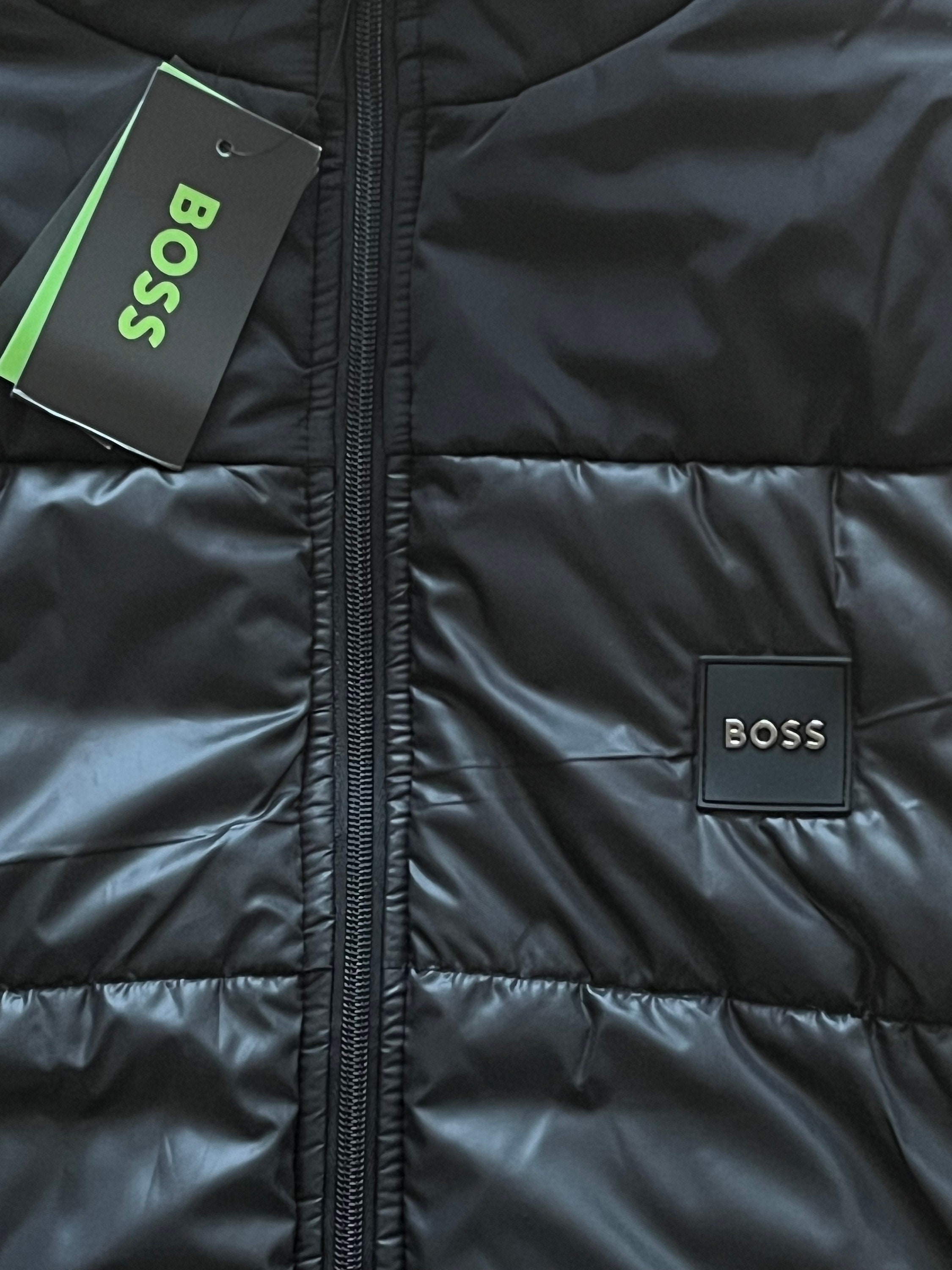 Hugo Boss Gilet Body Warmer Light Jacket Full Zip Hoodie Plain Etsy