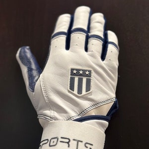 Long Cuff All Leather Batting Gloves