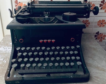 Vintage typewriter