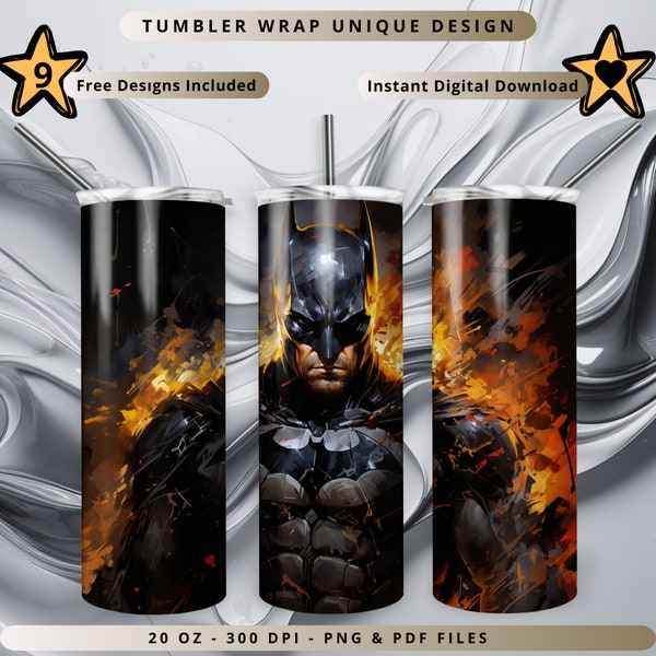Black man comes to fight evil tumbler wrap png, designs cartoon tumbler wrap sublimation designs tumbler wrap png